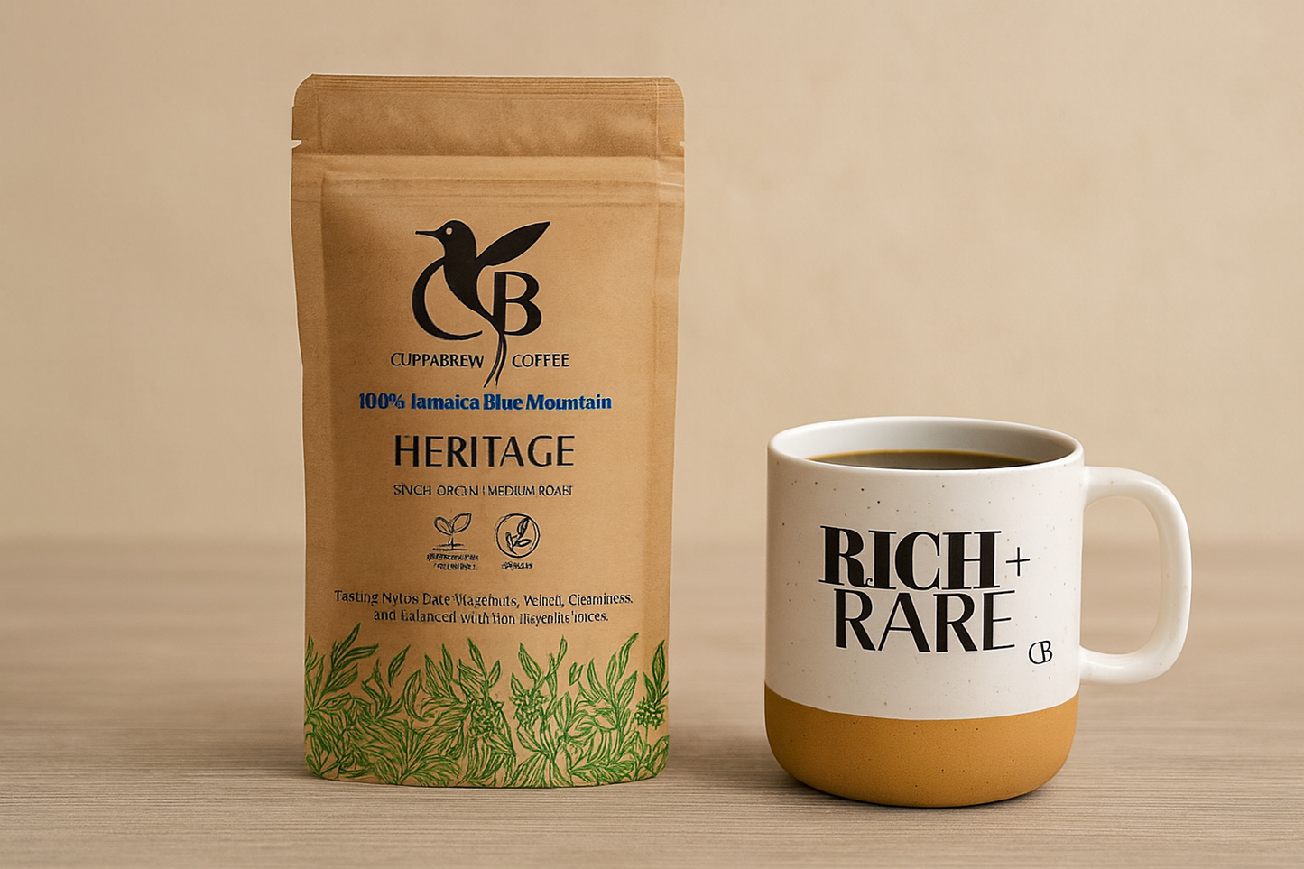 Brewed Awakening Ground Coffee & Mug Pack